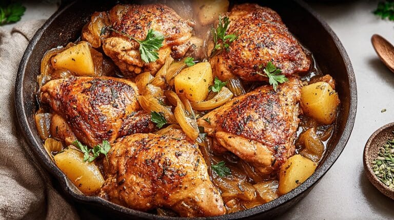 Traditional Passover chicken recipes served at a festive Seder table