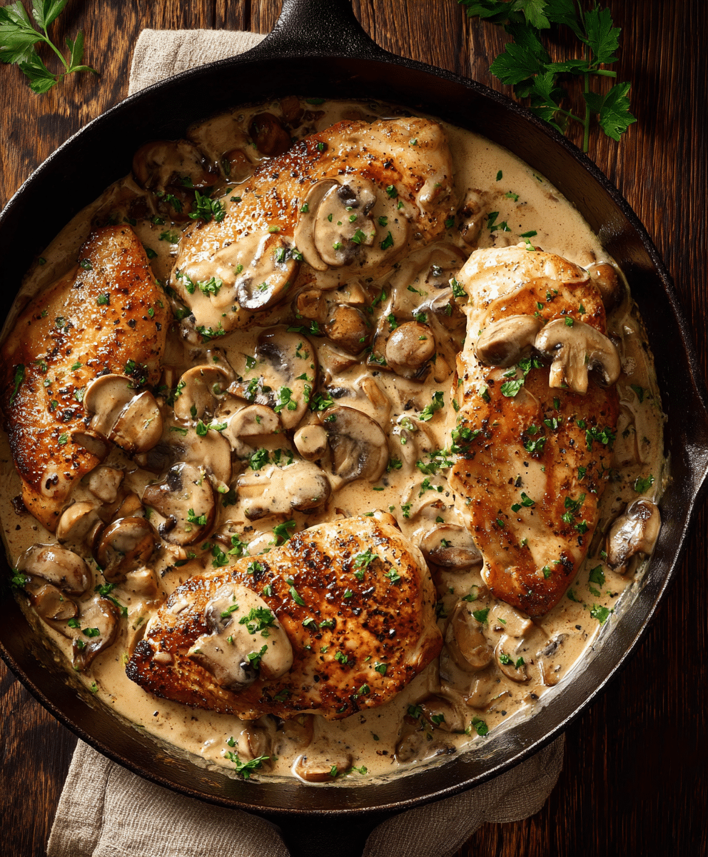 cream of mushroom soup recipes for chicken