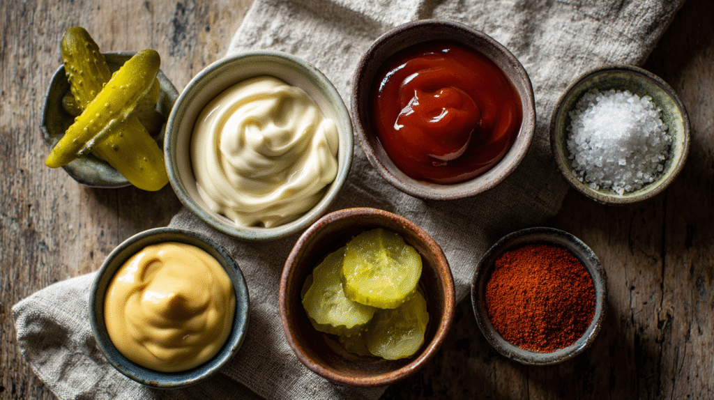 Creamy Smash Burger Sauce with Simple Ingredients