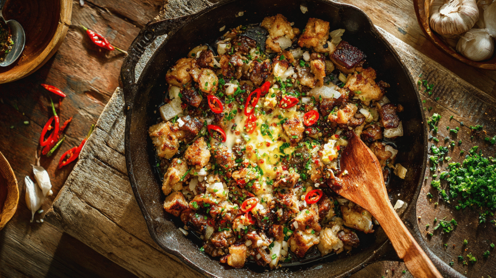 Chicken sisig recipe
