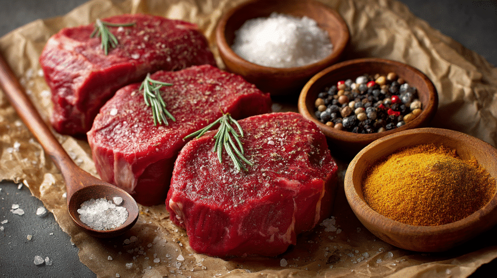 filet mignon ingredients for searing