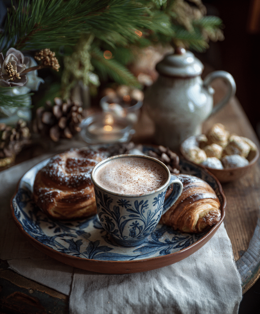 erving Swedish fika pastries and coffee
