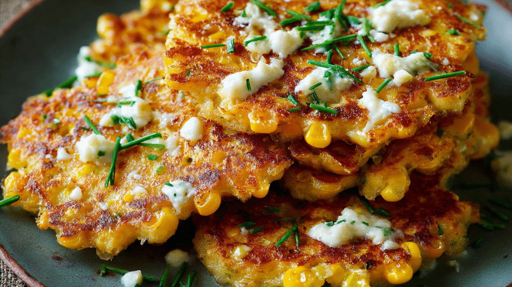Corn cakes recipe