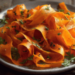 Carrot ribbon salad recipe