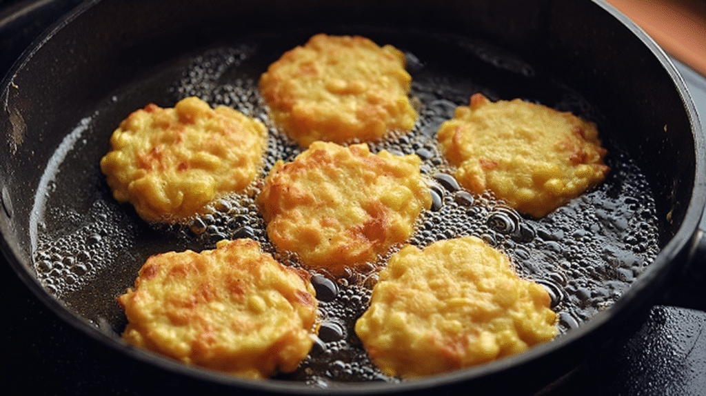 Corn cakes recipe
