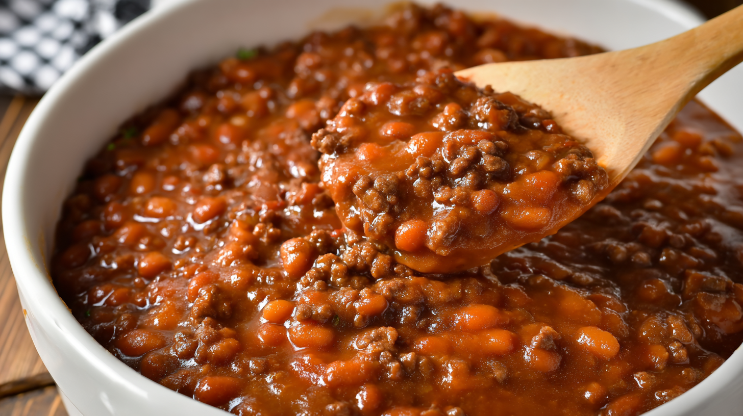 baked beans with ground beef