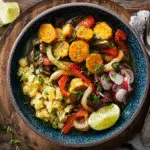 Cuban vegetable recipes with authentic ingredients and vibrant styling
