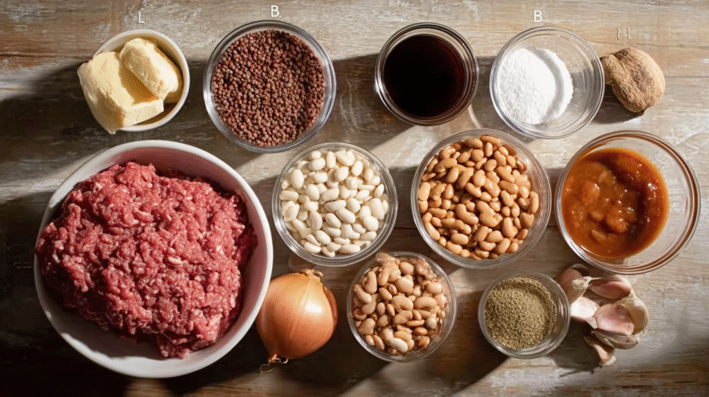 baked beans with ground beef