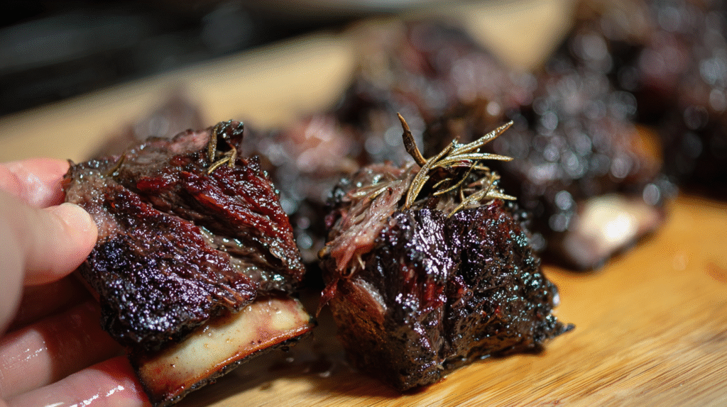 Smoked short ribs recipe
