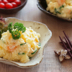 Japan potato salad ready to serve