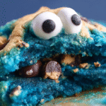 Cookie monster cookie