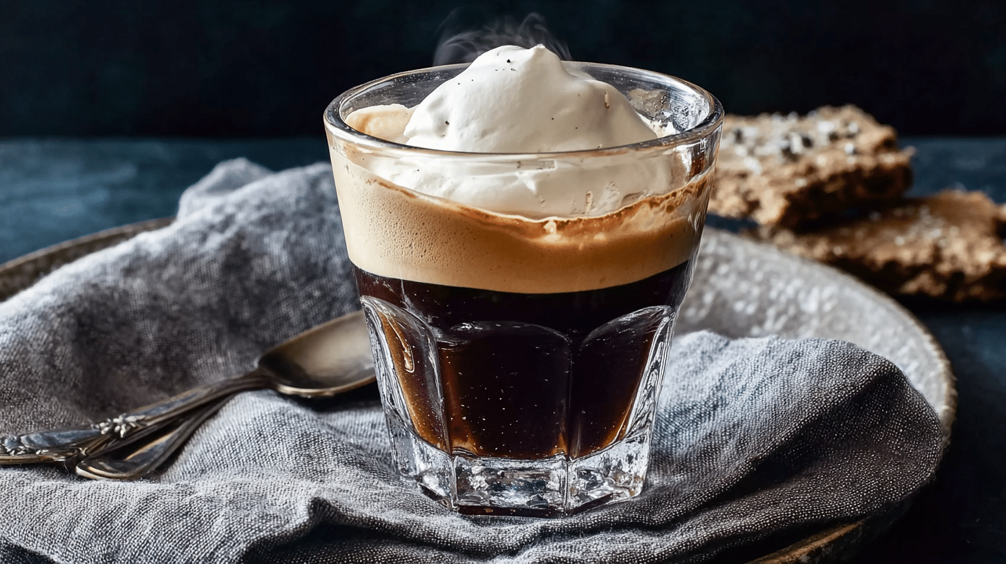 espresso con panna recipe with whipped cream