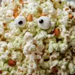 Delicious Witches' Brew Popcorn, perfect for Halloween treats and festivities.