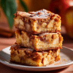 chewy apple brownies easy fall dessert for Thanksgiving