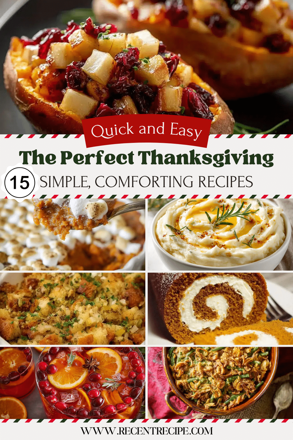 The Perfect Thanksgiving Menu: 15 Simple, Comforting Recipes (Save Time This Holiday!)