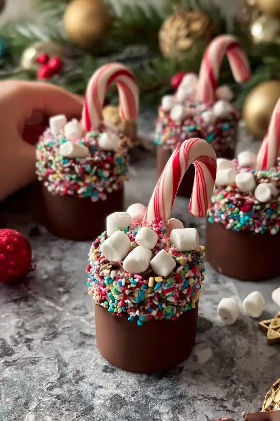 Delicious cozy chocolate hot cups topped with whipped cream and chocolate shavings.