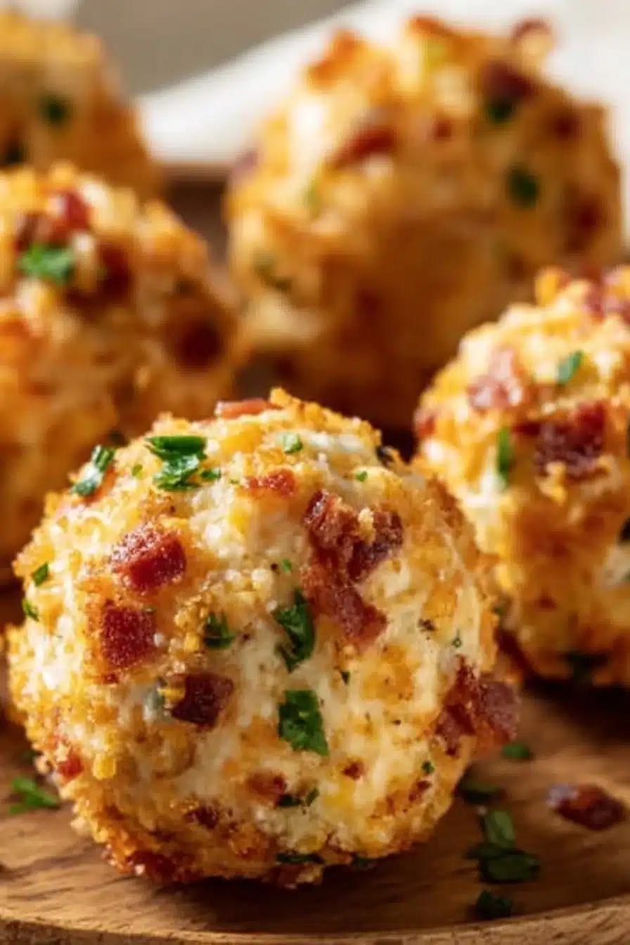 Mini Bacon Ranch Cheeseballs