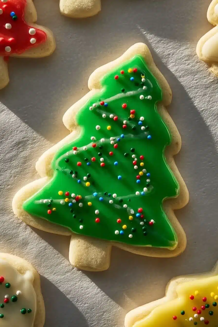 Perfect sugar cookie icing that hardens for cookie decorating