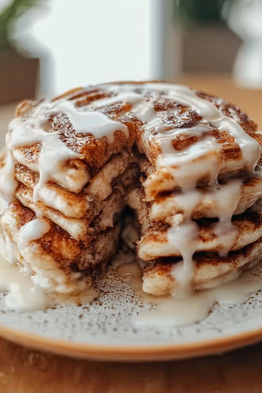 Cinnamon Roll Pancakes Recipe for a Decadent Brunch Delight