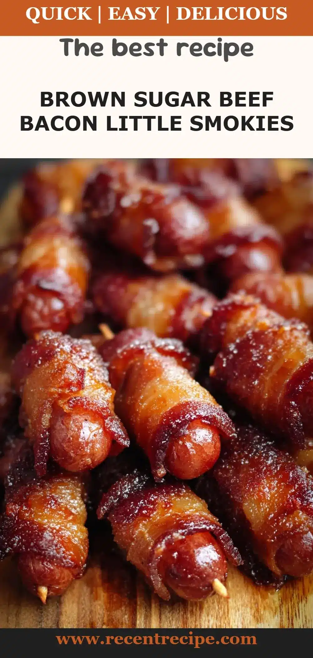 Brown Sugar beef Bacon Little Smokies