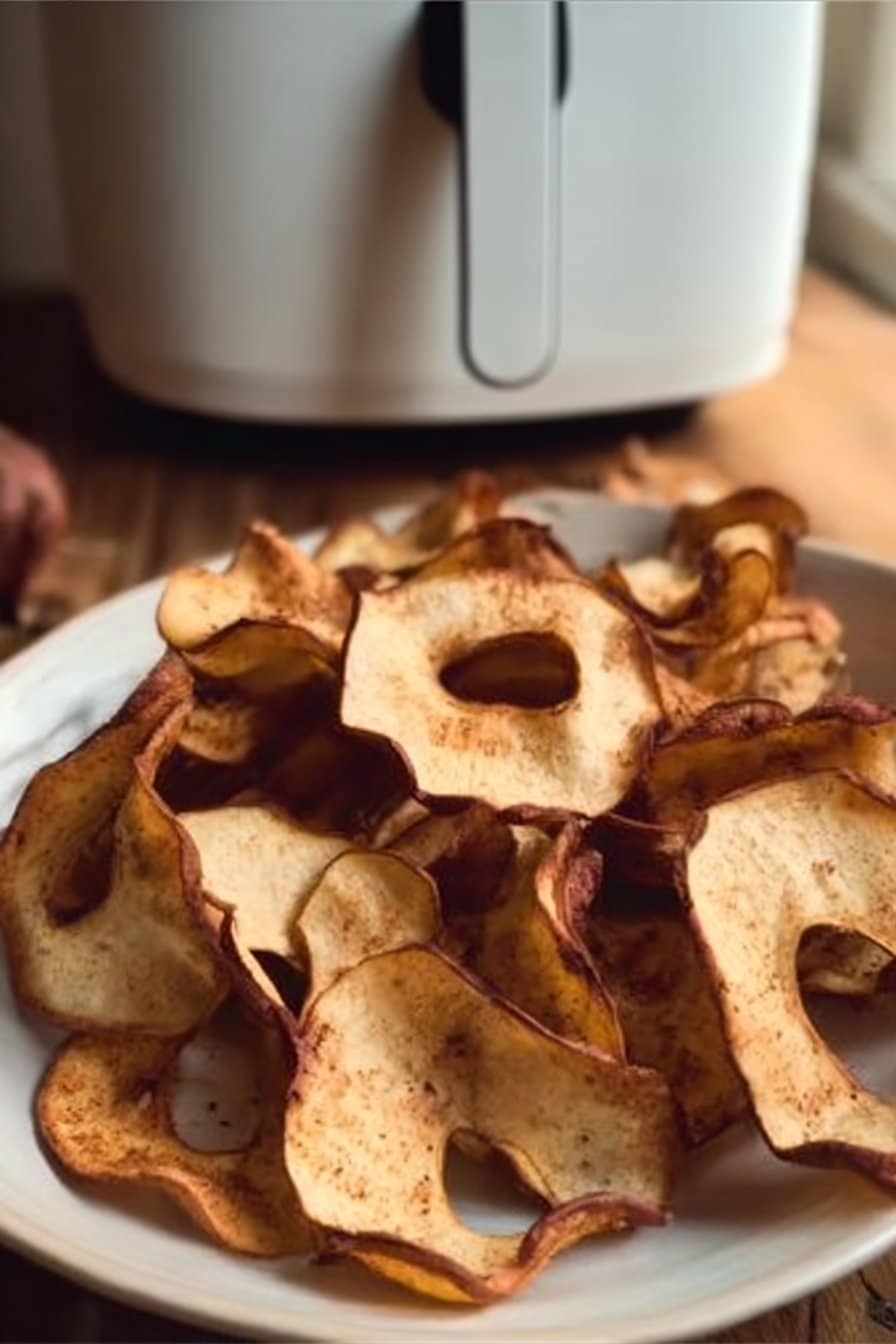 Air Fryer Apple Chips