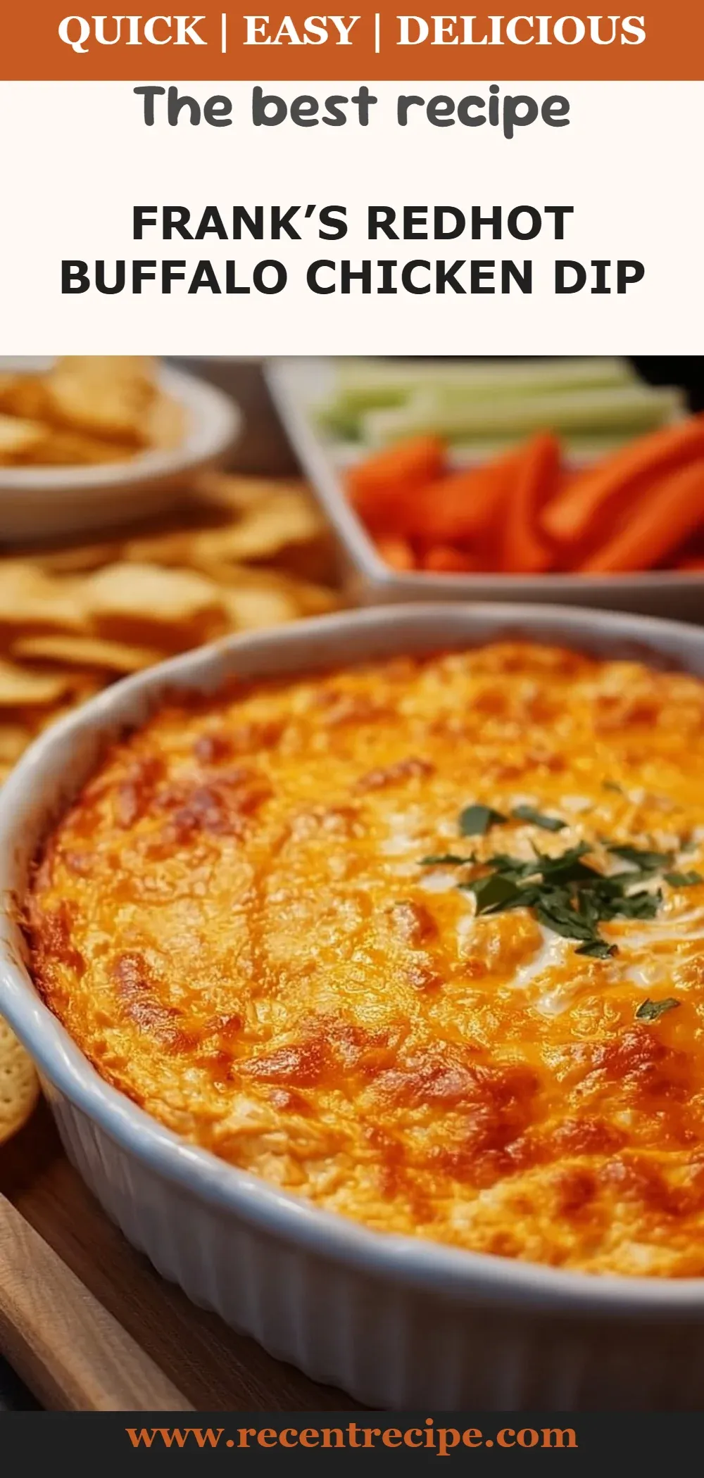 Frank’s RedHot Buffalo Chicken Dip