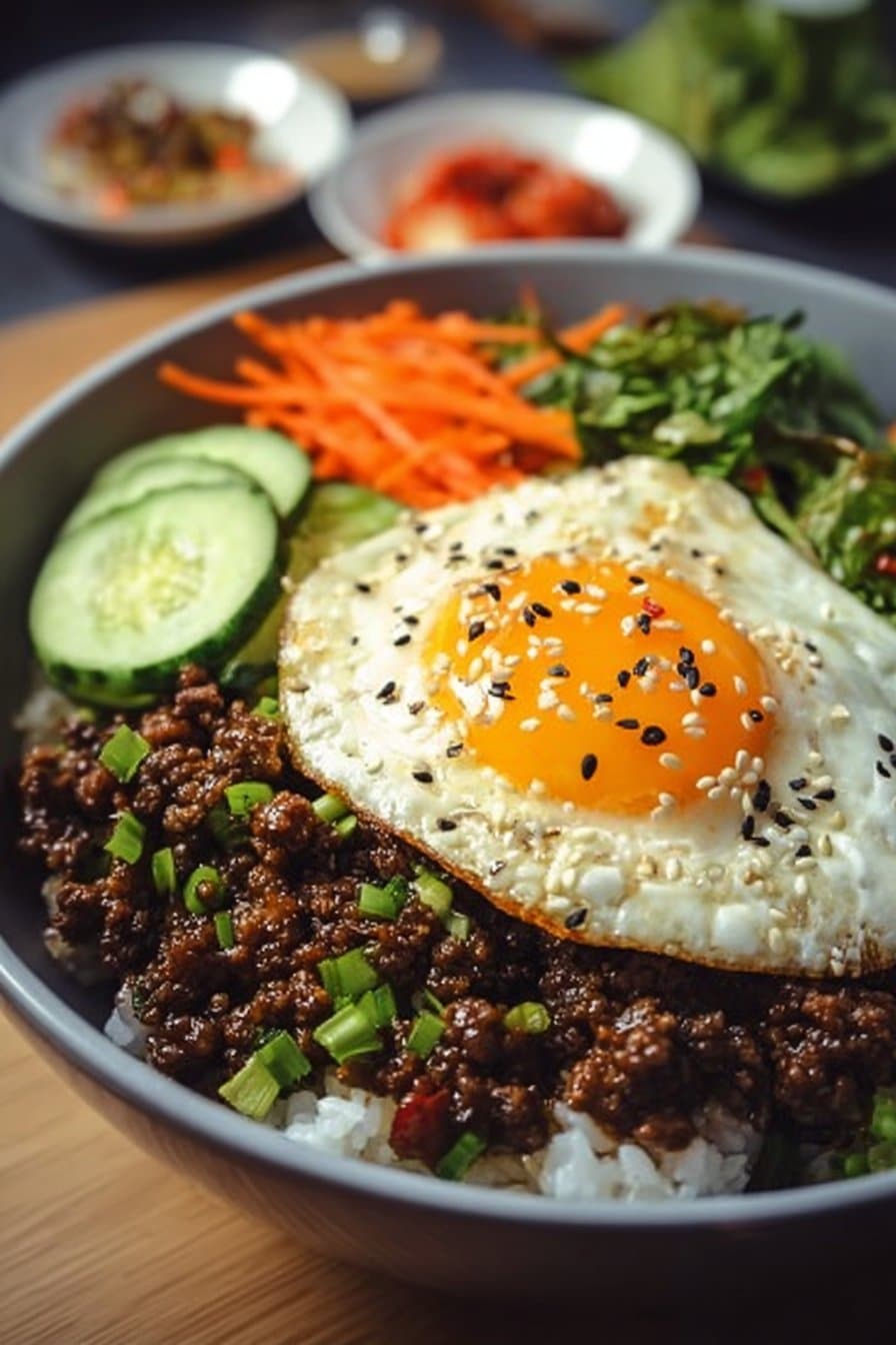 Korean Ground Beef Bowl