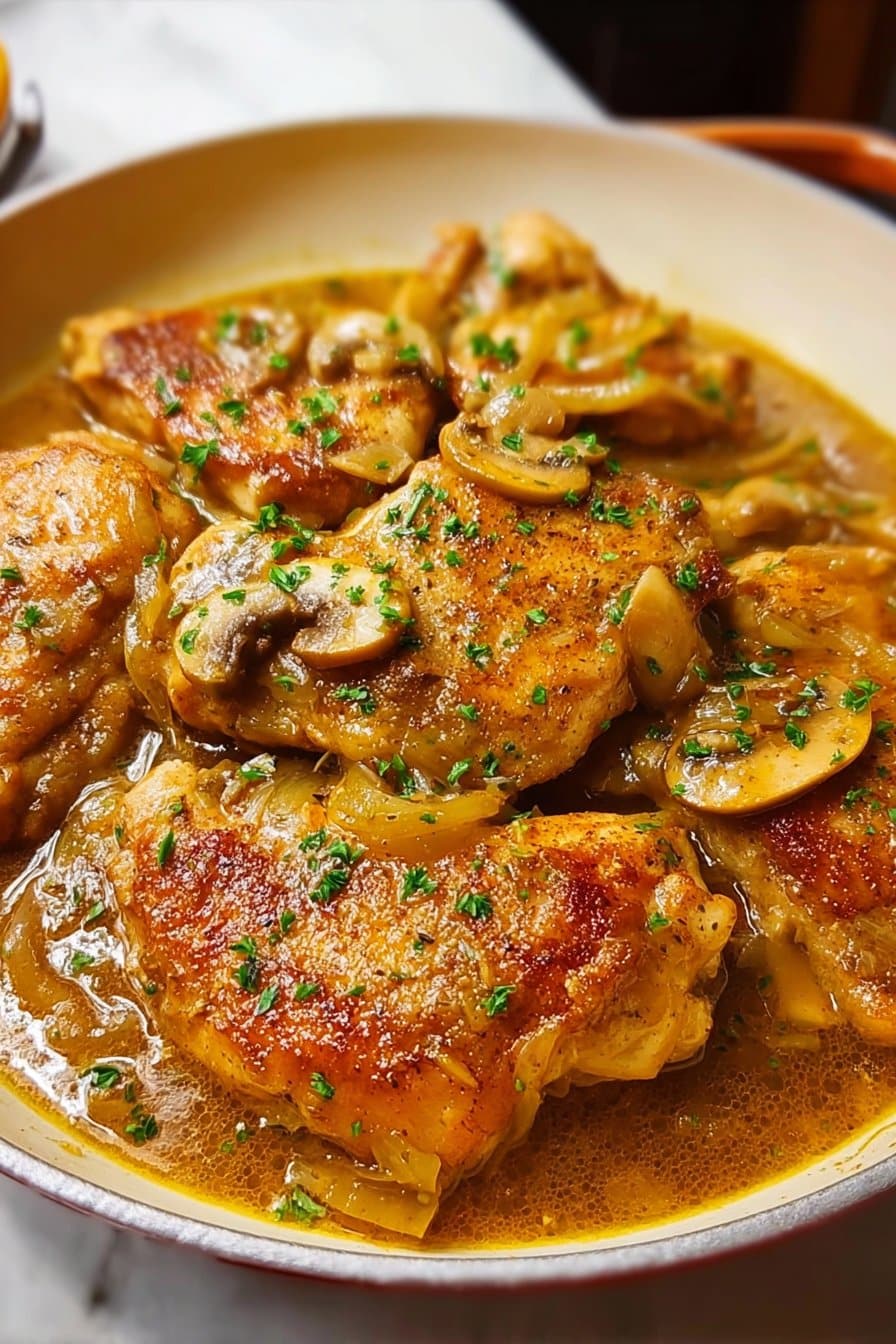 Easy Smothered Chicken
