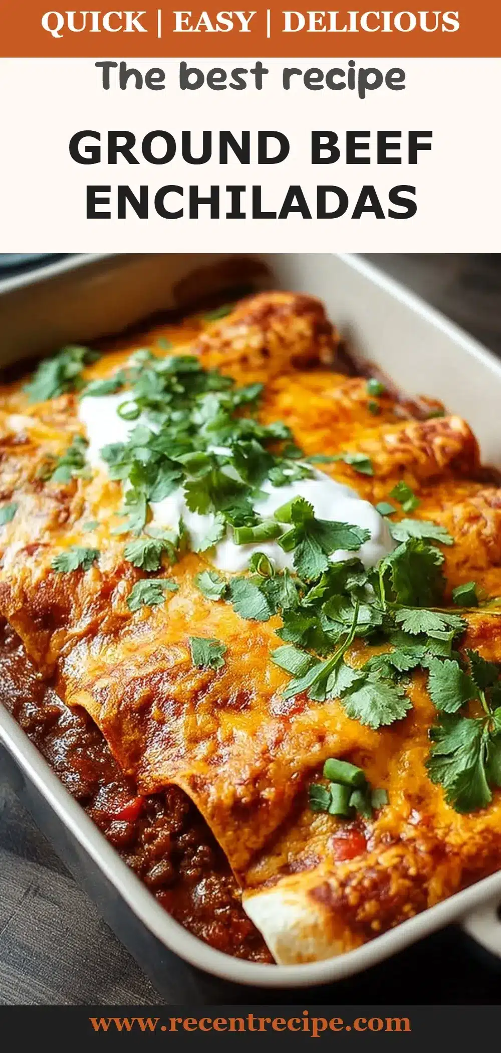 Ground Beef Enchiladas