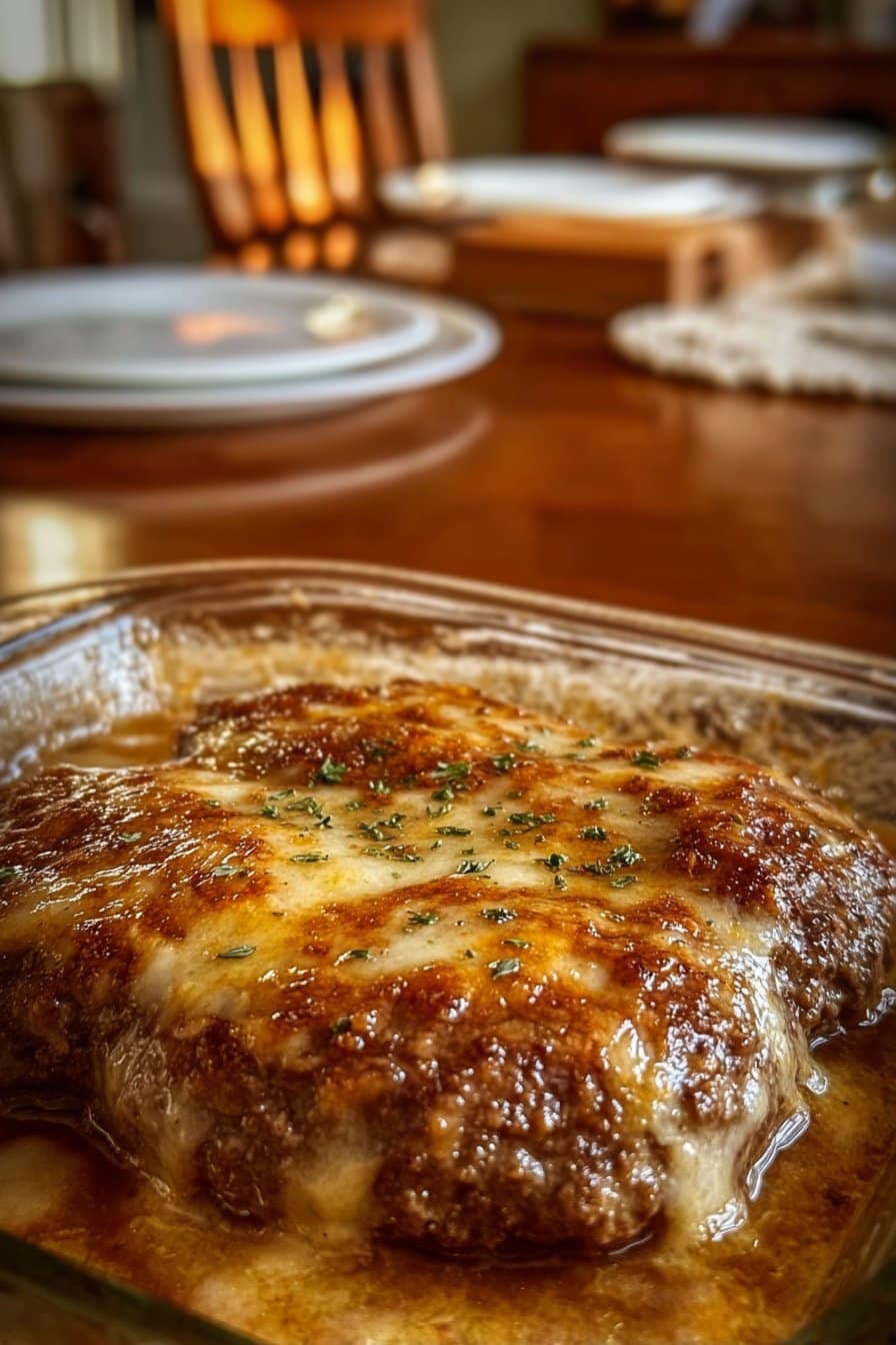 Amish Hamburger Steak Bake