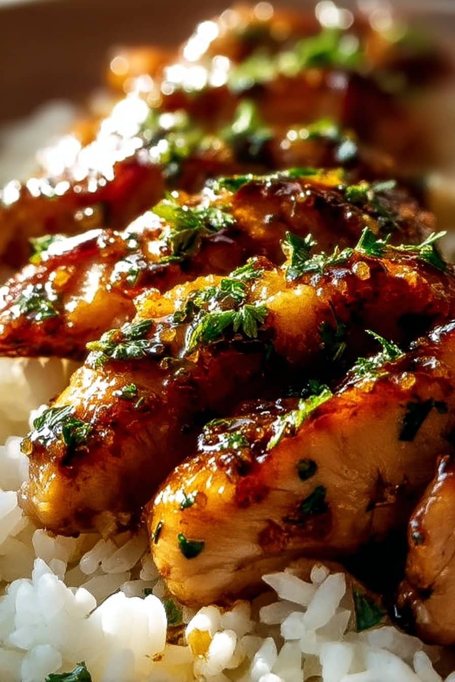 Honey Garlic Chicken Breasts