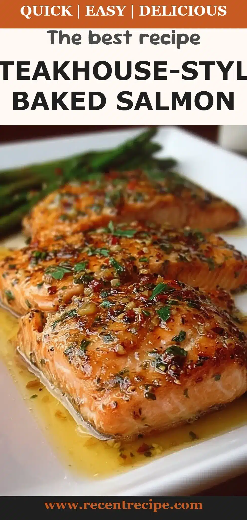 Steakhouse-Style Baked Salmon