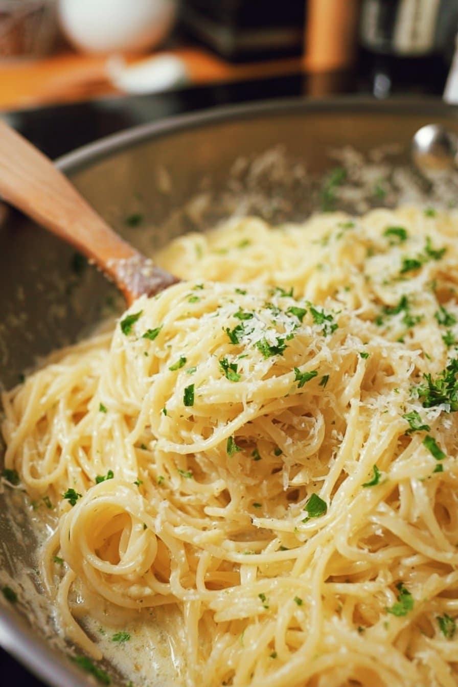 Garlic Parmesan Pasta