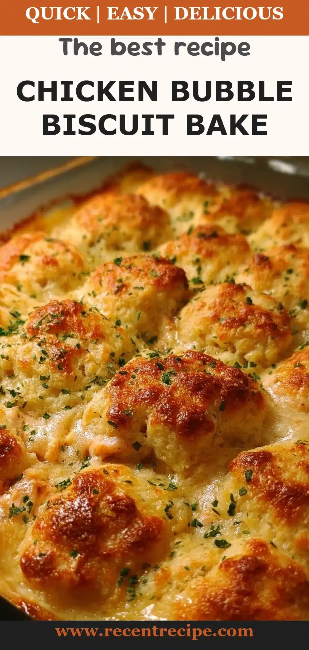 Chicken Bubble Biscuit Bake