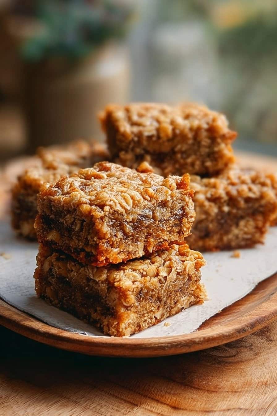 Banana Oatmeal Bars