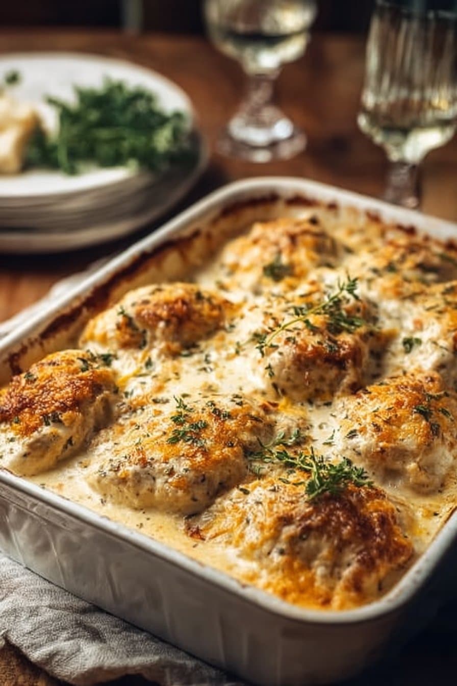 Baked Cream Cheese Chicken