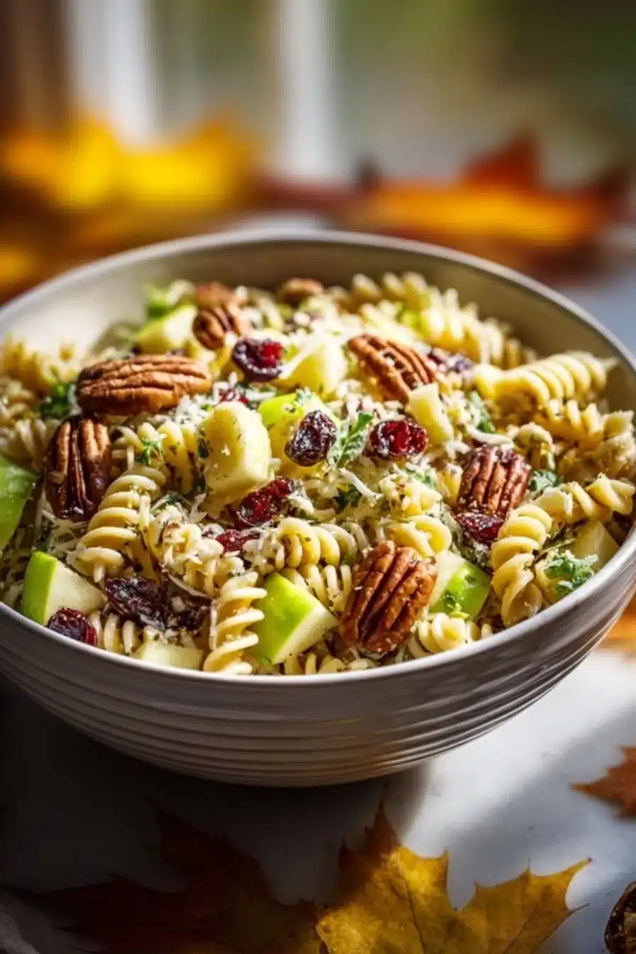 Autumn Apple Pasta Salad