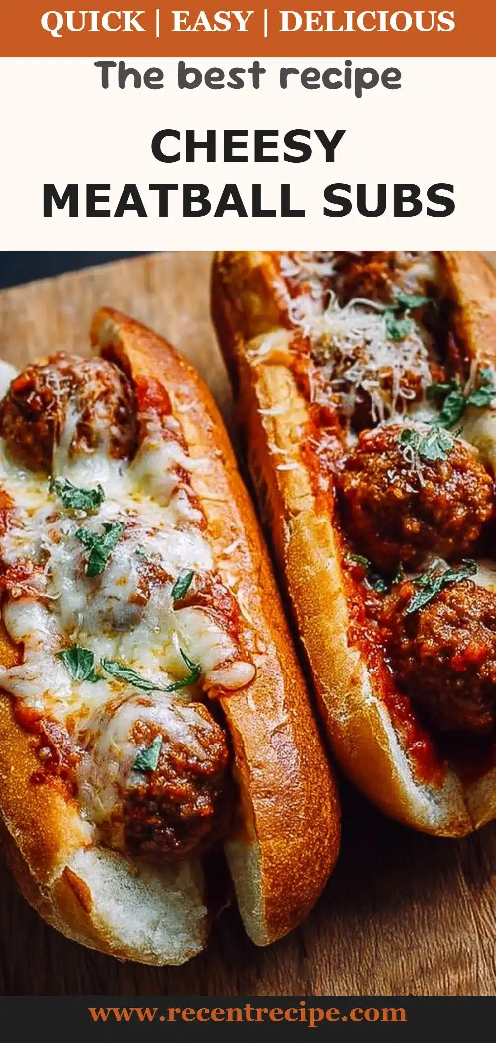 Cheesy Meatball Subs