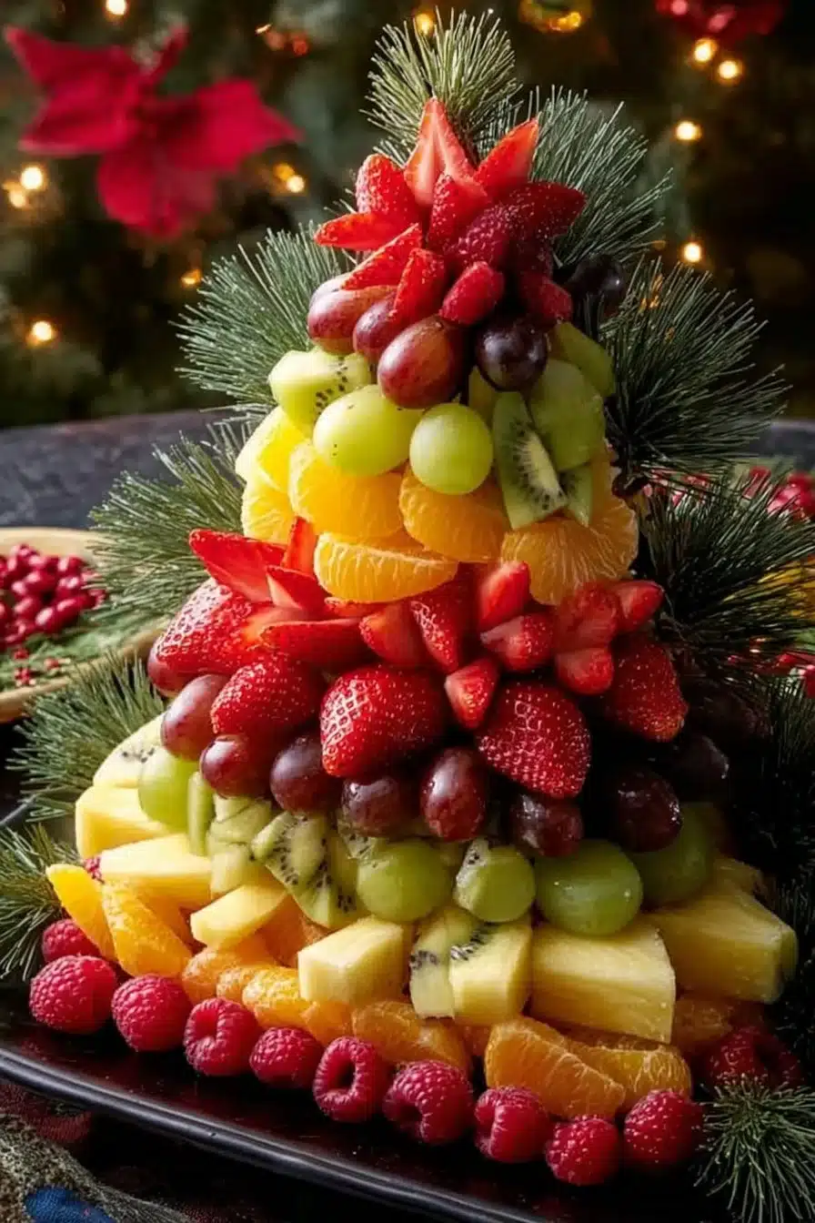 Christmas Fruit Tray