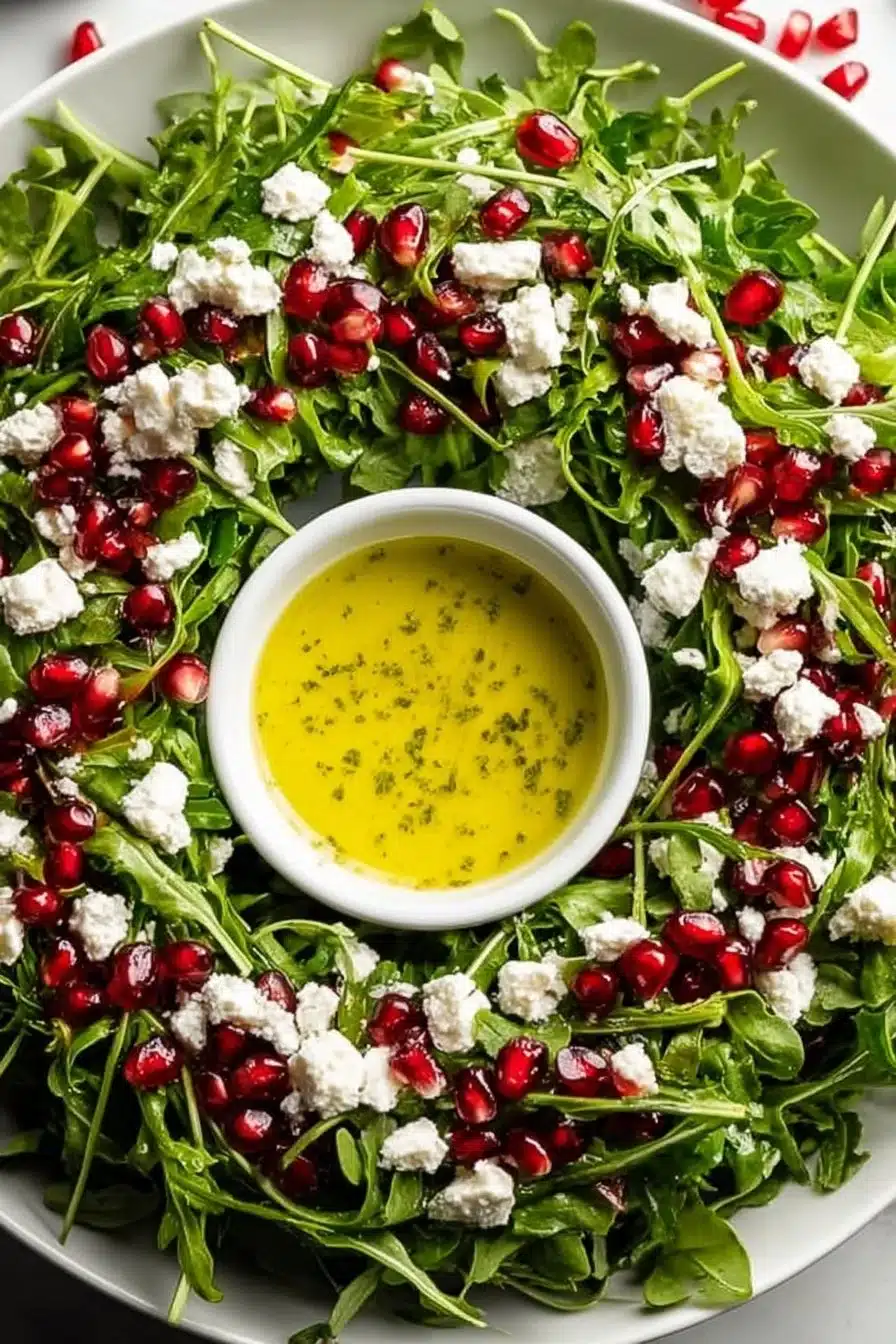 Crisp Christmas Wreath Salad