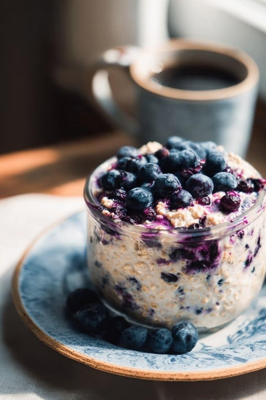 Blueberry Overnight Oats