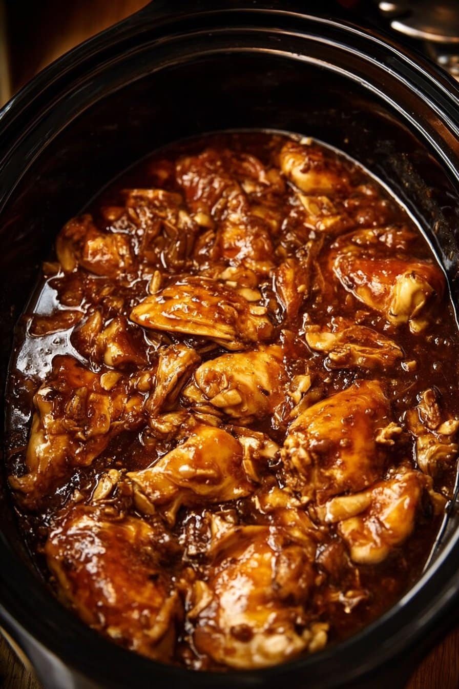 Crockpot Honey Garlic Chicken