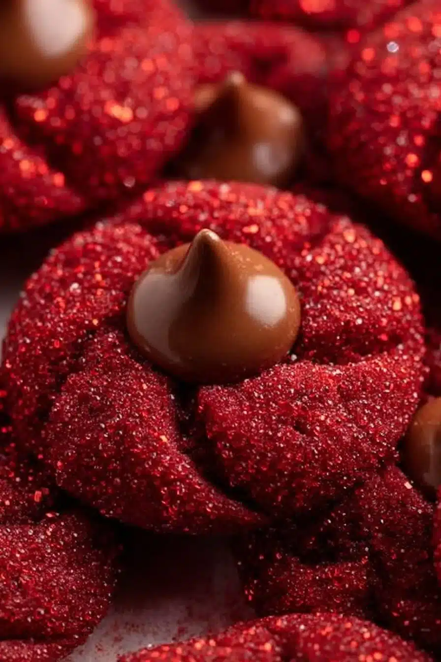 Hershey’s Red Velvet Blossoms