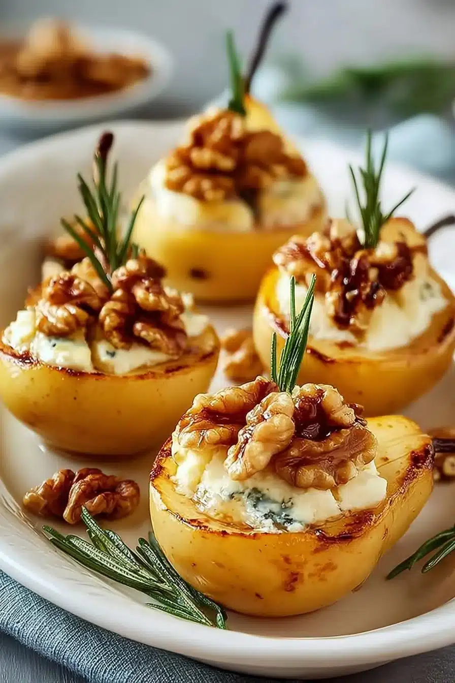 Pear and Blue Cheese Salad