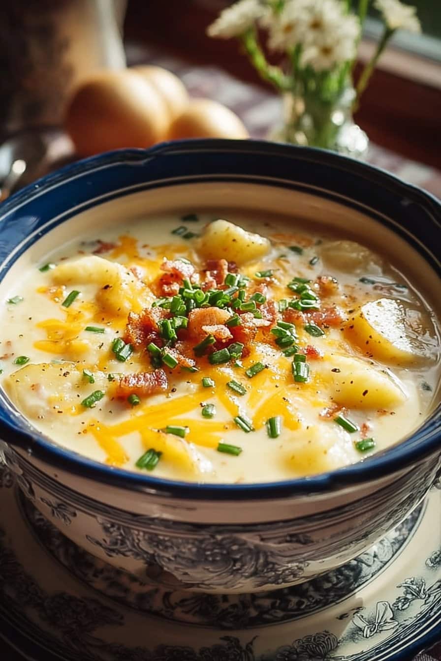 Crock Pot Crack Potato Soup