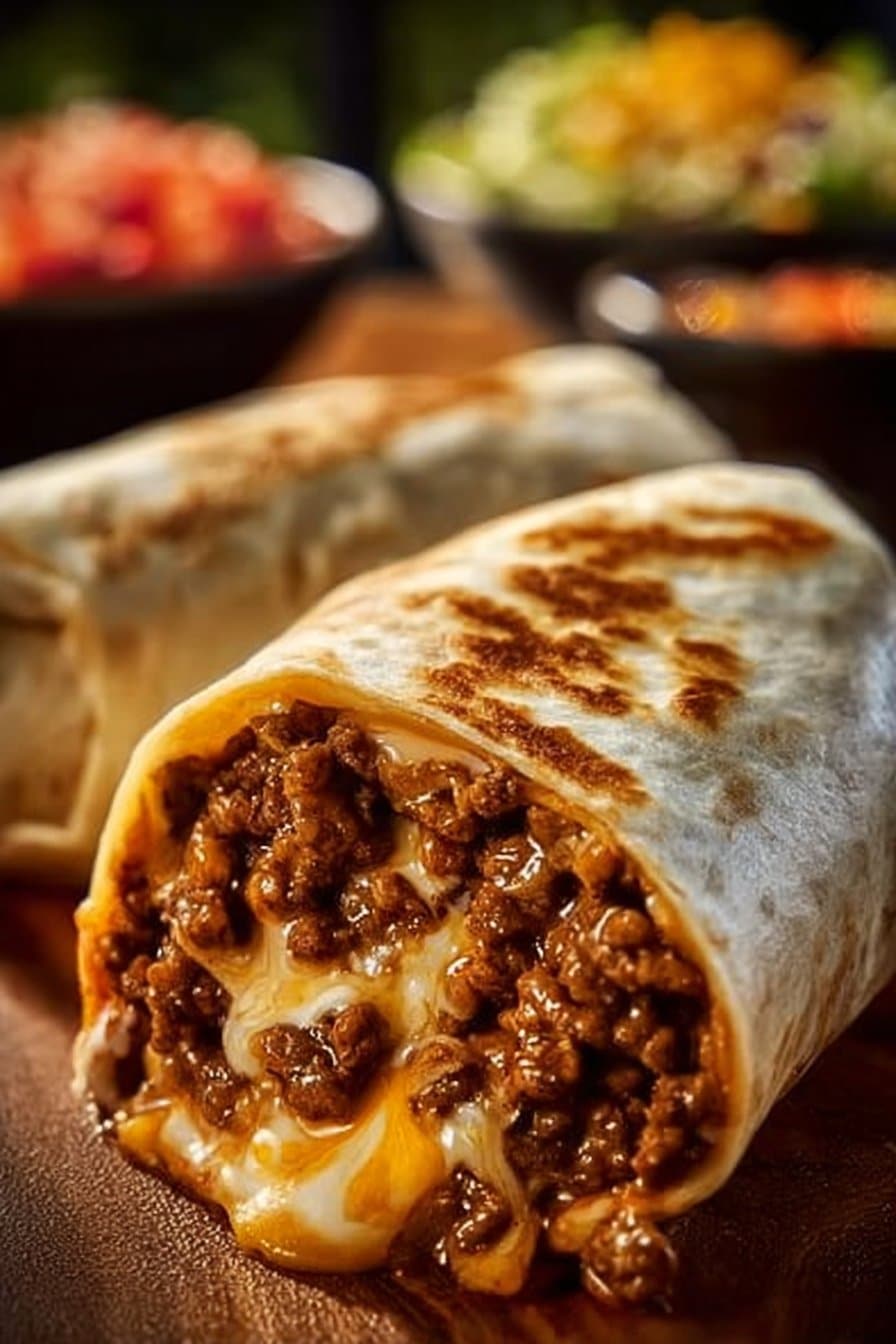 Loaded Taco Bell Beefy Melt Burrito