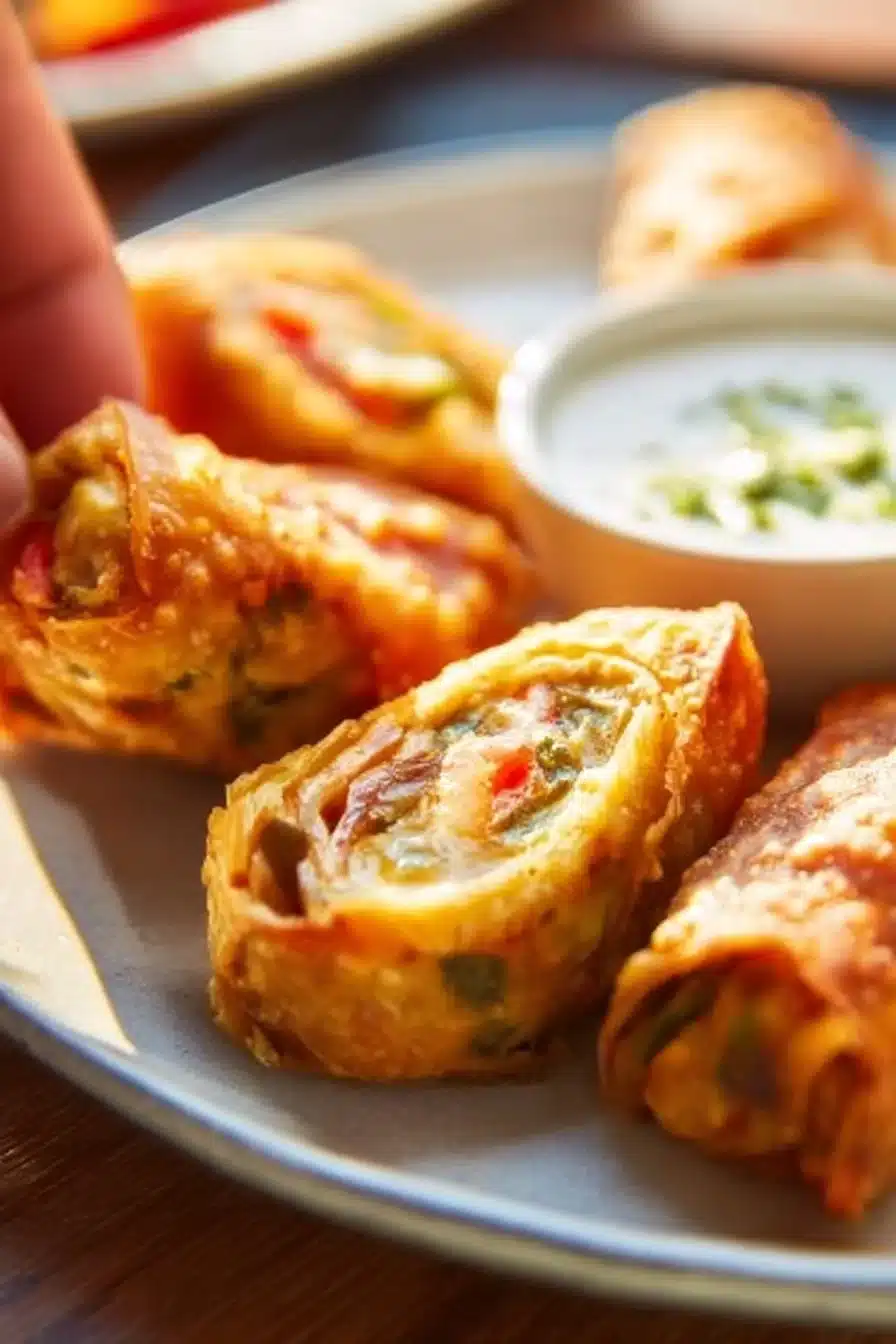 Easy Creamy Cheese-Stuffed Tortillas