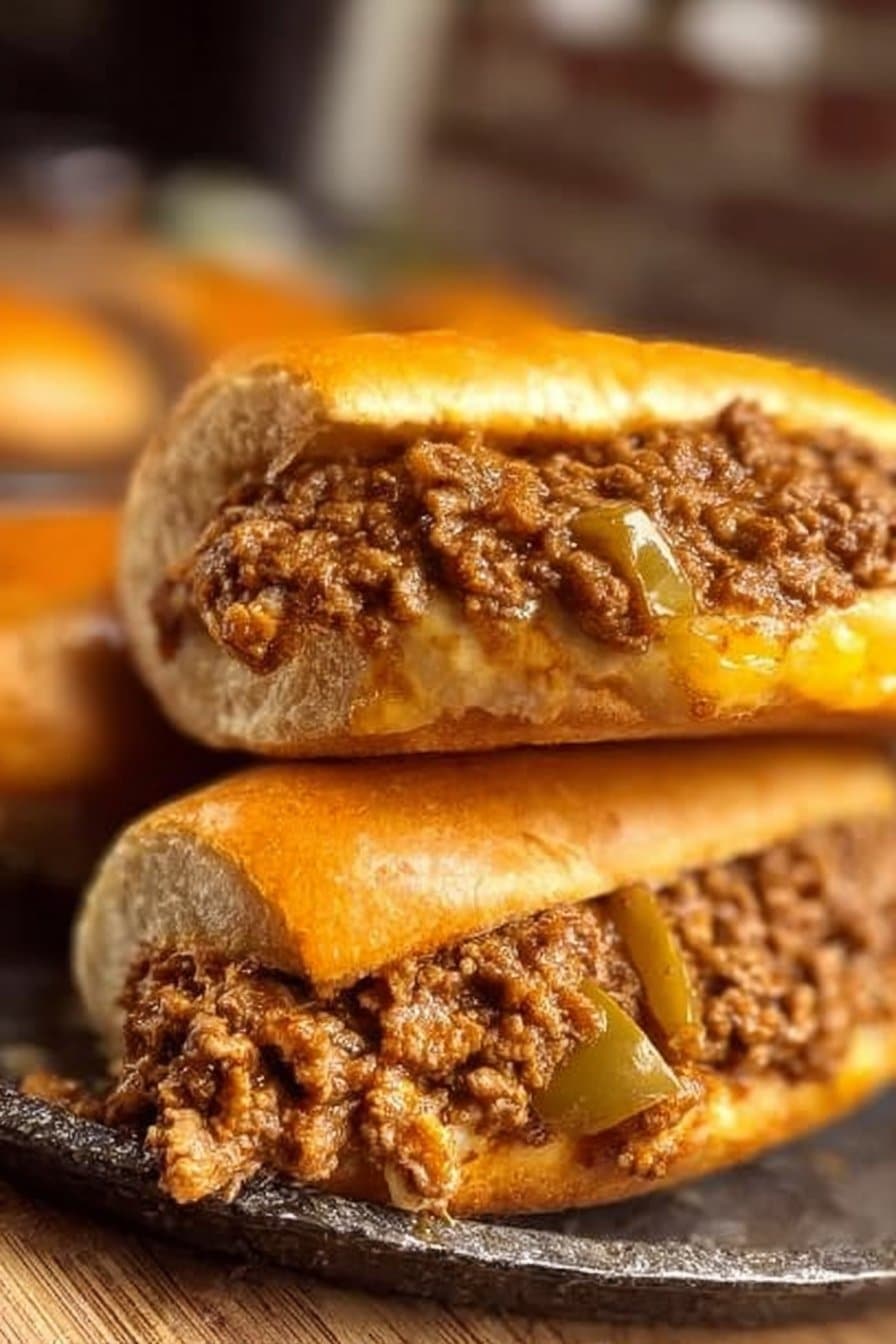 Philly Cheesesteak Sloppy Joes