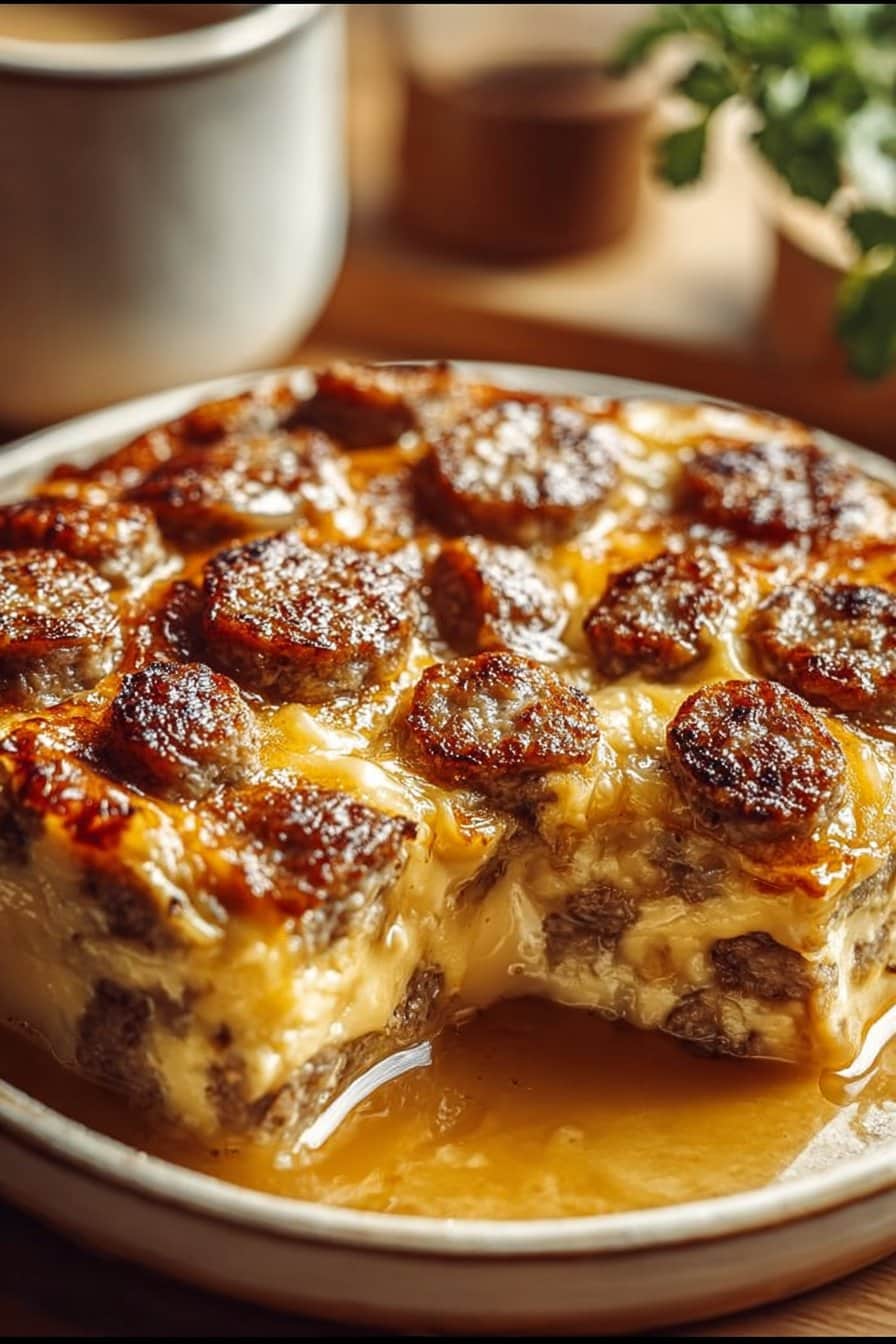 Pancake Sausage Casserole