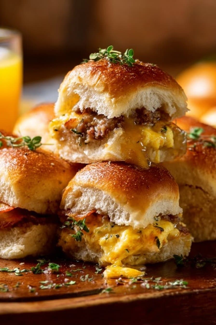 Cowboy Breakfast Sliders
